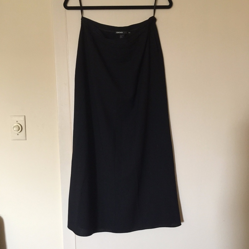 DKNY Long Black Skirt